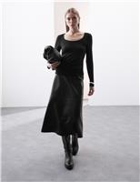 Jersey Scoop Neck Top