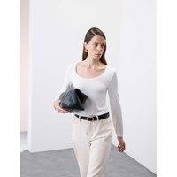 Jersey Scoop Neck Top