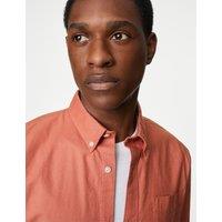 Easy Iron Pure Cotton Oxford Shirt