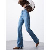 High Waisted Flared Jeans