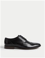 Wide Fit Leather Brogues