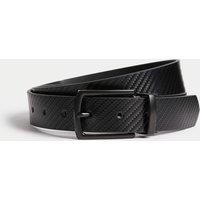 Leather Textured Reversible Belt