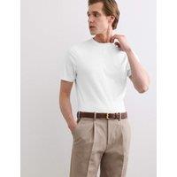 JAEGER Pure Cotton T-Shirt White