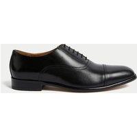 Wide Fit Leather Oxford Shoes