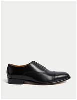 Autograph Wide Fit Leather Oxford Shoes Black
