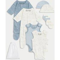 8pc Pure Cotton Premature Elephant Starter Set