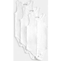 M&S 3 Pack Adaptive Pure Cotton (7lbs-16 Yrs) White
