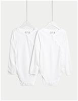2 Pack Adaptive Pure Cotton Bodysuits (7lbs16 Yrs)