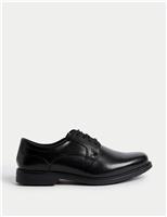 Wide Fit Airflex Leather Derby Shoes