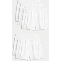 5pk Pure Cotton Woven Boxers