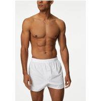 5pk Pure Cotton Woven Boxers