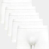 M&S 5 Pack Cool & Fresh Cotton Rich Hipsters White