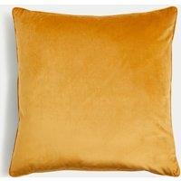 Velvet Piped Large Cushion