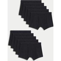 10pk Cotton Rich Cool & Fresh Trunks