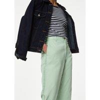 Cotton Rich Tea Dyed Slim Fit Chinos