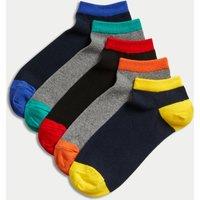 5pk Cool & Fresh Cotton Rich Trainer Socks