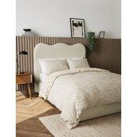 Cotton Blend Abstract Bedding Set