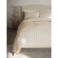 Pure Cotton Gingham Bedding Set