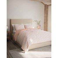 Cotton Blend Floral Bedding Set