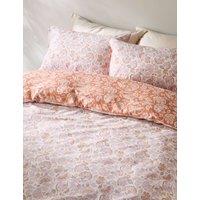 Cotton Blend Floral Bedding Set