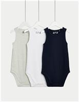 3pk Adaptive Pure Cotton Bodysuits (3-16 Yrs)