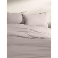 M&S Cotton Rich Bedding Set Mink