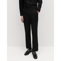M&S Regular Fit Suit Trousers Black