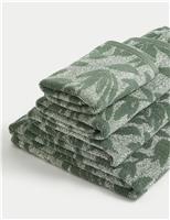 Pure Cotton Leaves Towel