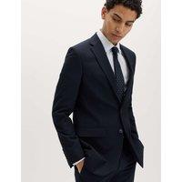 M&S Slim Fit Machine Washable Suit Jacket Navy