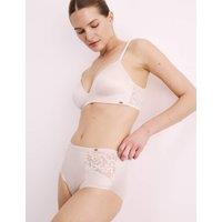Rosie ContourWear No VPL High Rise Knicker Shorts Pale Opaline