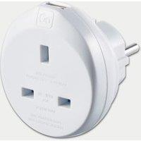UK-EU Travel Adaptor with USB