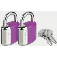 Set of 2 Glo Key Suitcase Locks