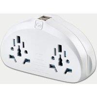 World-EU Travel Adaptor with USB