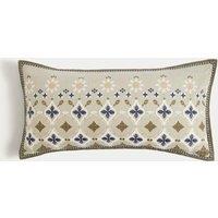 Jaipur Bandhani Cotton Rich Bolster Cushion