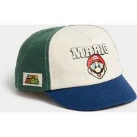 Kids Pure Cotton Super Mario Baseball Cap (1-6 Yrs)