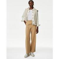 Side Stripe Wide Leg Trousers