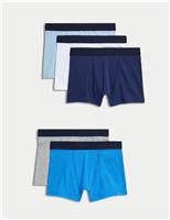 5pc Cotton with Stretch Trunks (5-16 Yrs)