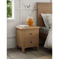 Amersham 2 Drawer Bedside Table