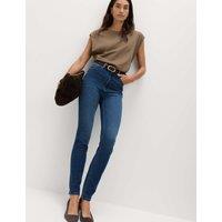 M&S Lily Magic Shaping High Waisted Jeans Medium Indigo