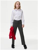 Girls Regular Leg Stretch Trousers (2-18 Yrs)