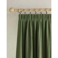 Brushed Pencil Pleat Blackout Thermal Curtains