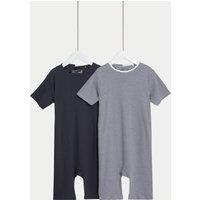 2pk Adaptive Pure Cotton Rompers (3-16 Yrs)