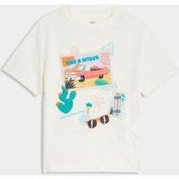 Buy Pure Cotton Postcard T-Shirt (2-8 Yrs)