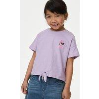 Pure Cotton Minnie Mouse T-Shirt (2-8 Yrs)