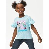 Pure Cotton Minnie Mouse T-Shirt (2-8 Yrs)
