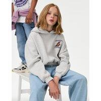 NBA LA Lakers Cropped Hoodie (6-16 Yrs)