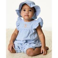 2pc Pure Cotton Peter Rabbit Outfit (0-3 Yrs)
