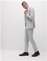 M&S Slim Fit Suit Trousers Navy