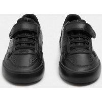 M&S Kids' Leather Riptape School Shoes (8 Small - 2 Large) Black