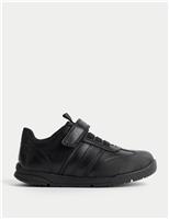 Leather Riptape School Shoes (8 Small - 2 Large)